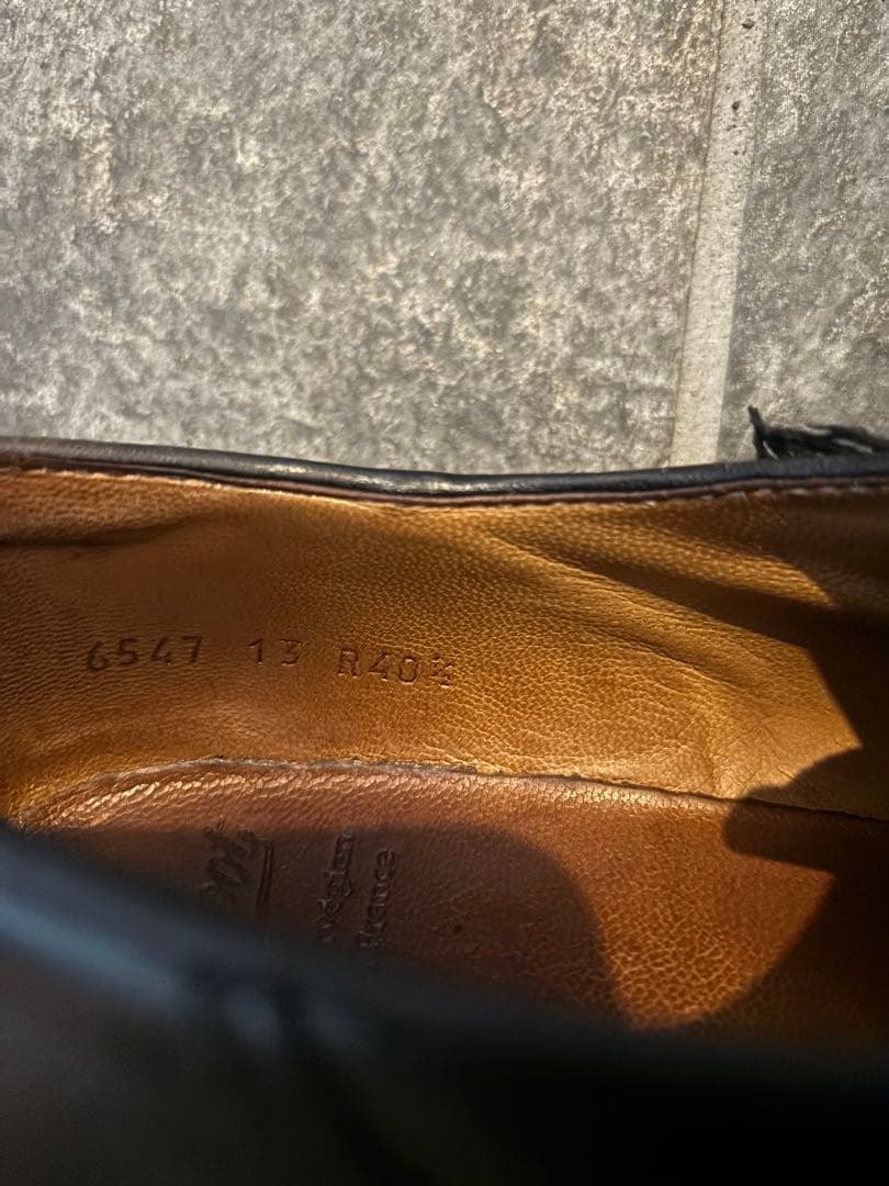 パラブーツ　ミカエル　黒　PARABOOT MICHAEL 40.5