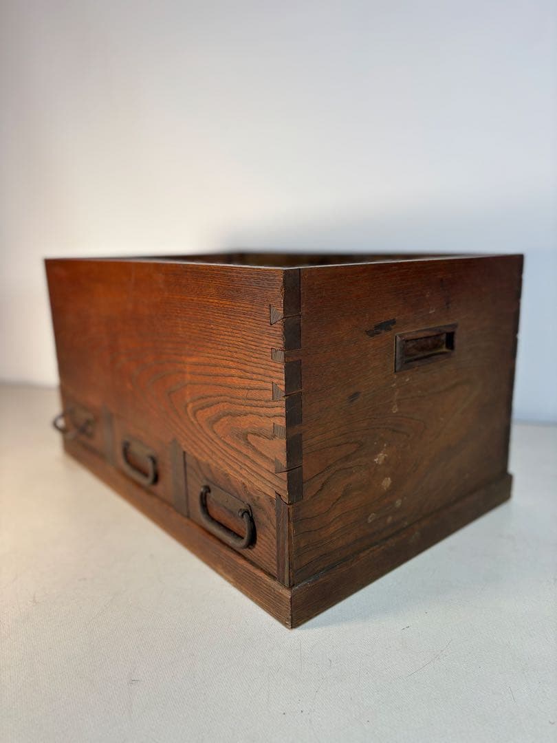 関西長火鉢　銅板落とし囲炉裏　手あぶり　古民具