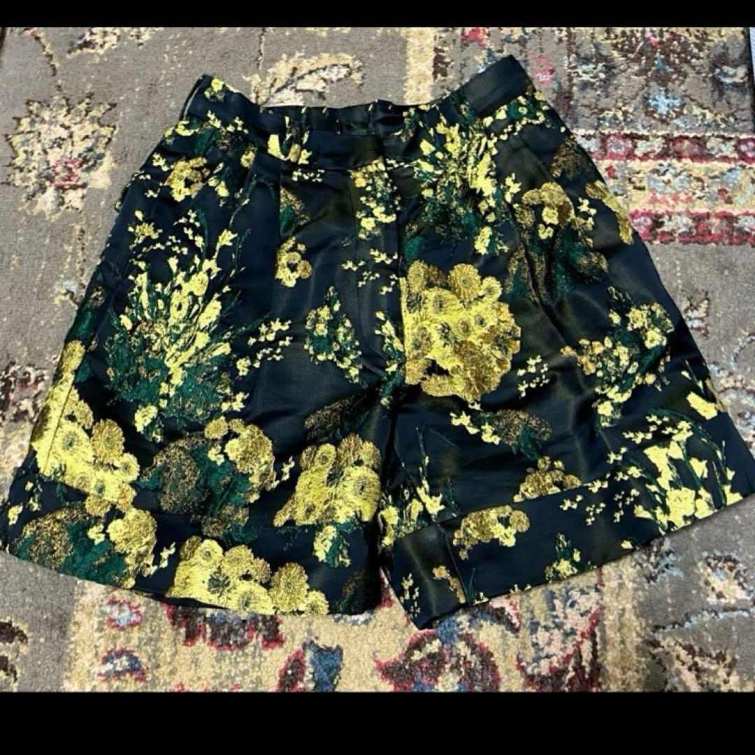 dries van noten ジャガード　ショートパンツ