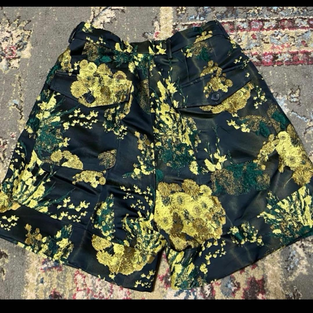 dries van noten ジャガード　ショートパンツ