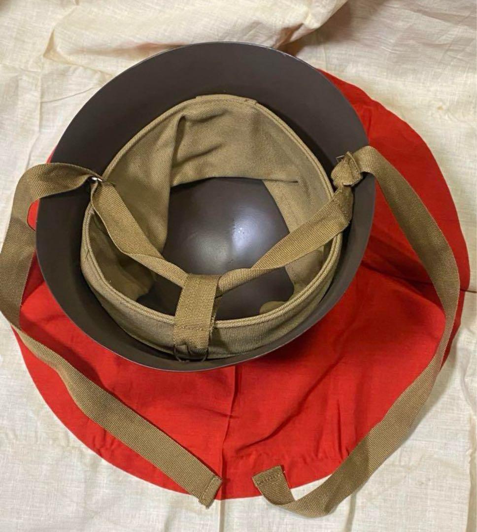 大日本帝国陸軍90式鉄兜、九十式鉄帽覆、偽装網の3点セット（複製品）