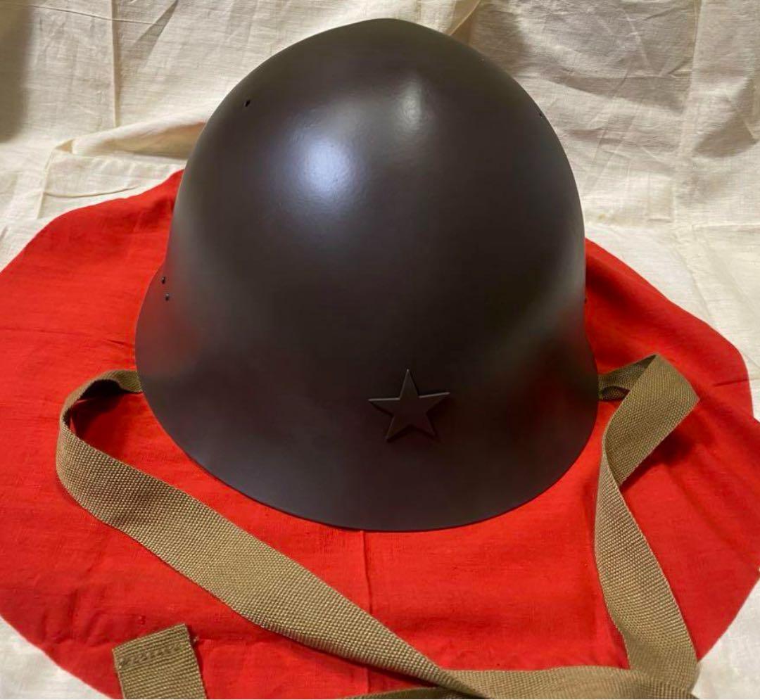 大日本帝国陸軍90式鉄兜、九十式鉄帽覆、偽装網の3点セット（複製品）