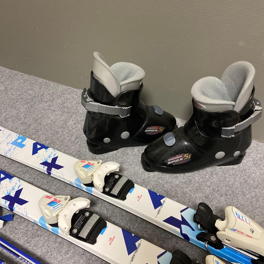 ★メンテナンス済 子供スキーセット 身長136~150cm前後のお子様向け