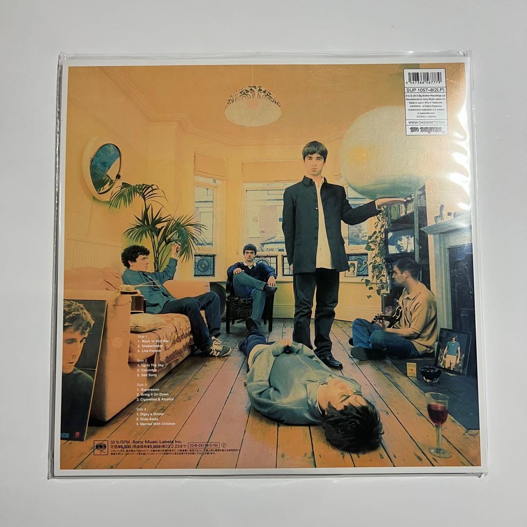 oasis Definitely Maybe LP カラーヴァイナル 限定版