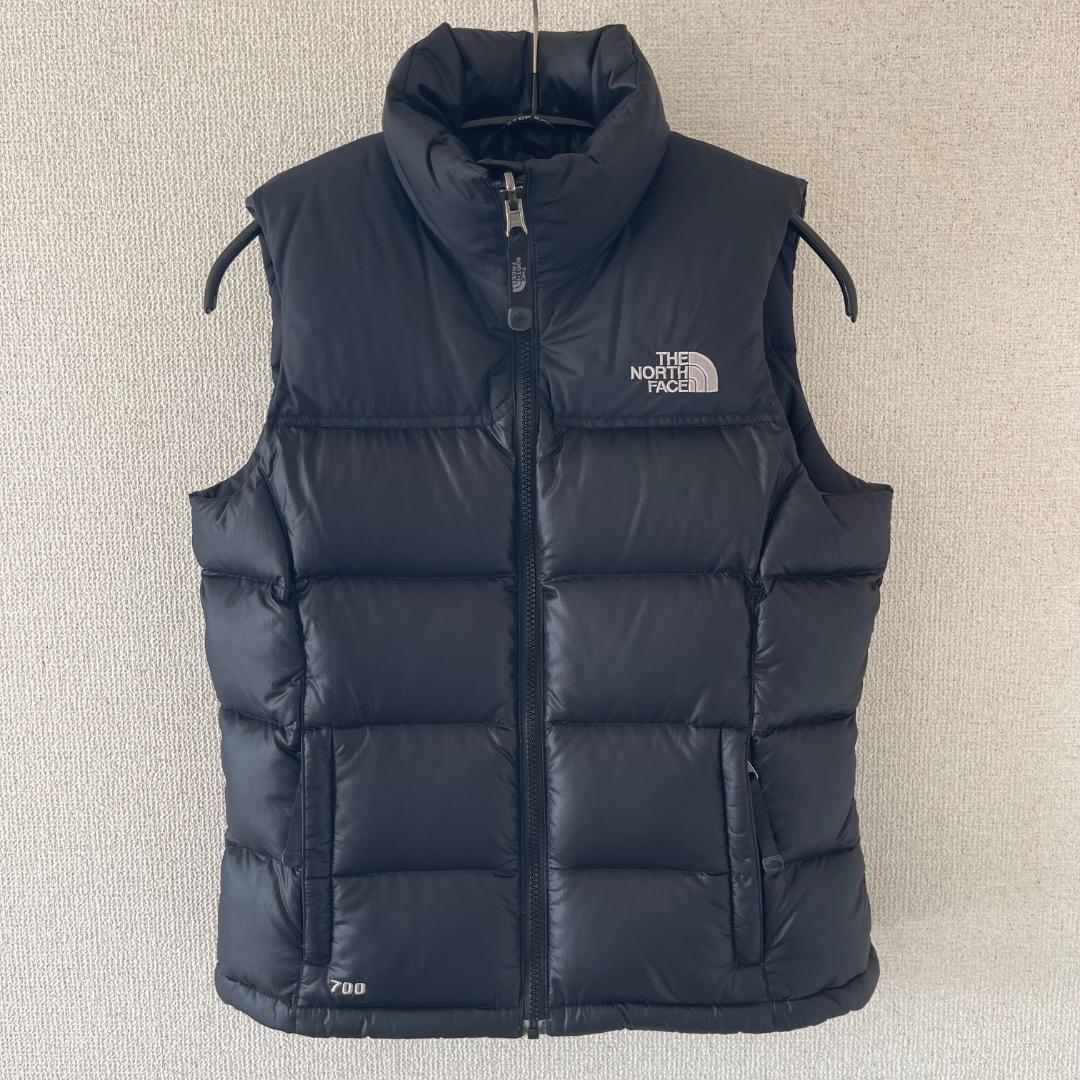 XXS以下 ザノースフェイス ヌプシダウンベスト ユニセックス ブラック