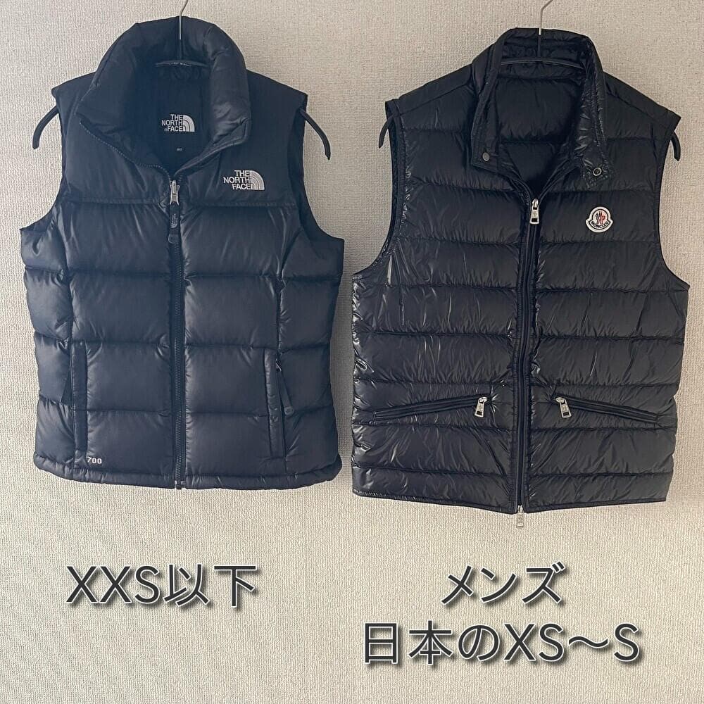 XXS以下 ザノースフェイス ヌプシダウンベスト ユニセックス ブラック