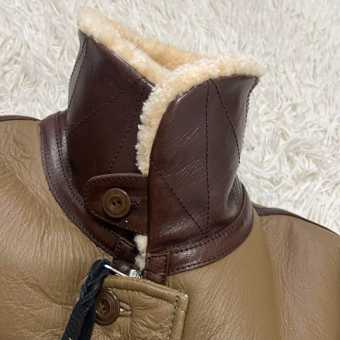 極美品　ネイバーフッド　N-1D ムートン　ディアスキン　M ホース