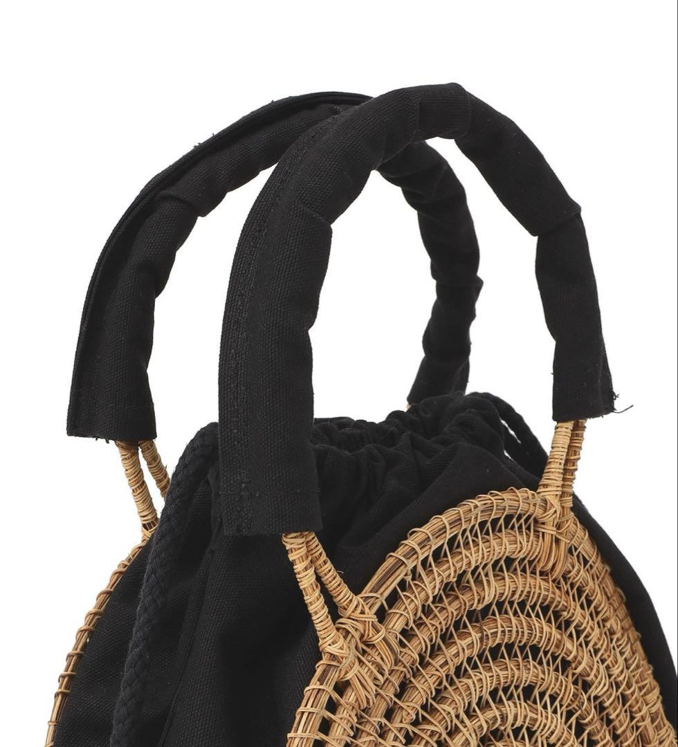 TARANGO ハーフ ラウンド カゴ バッグ