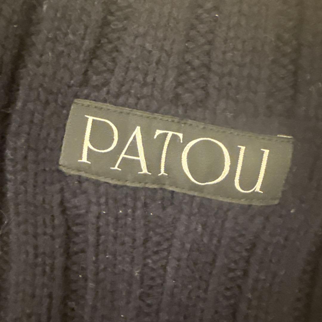 PATOU マフラー 黒