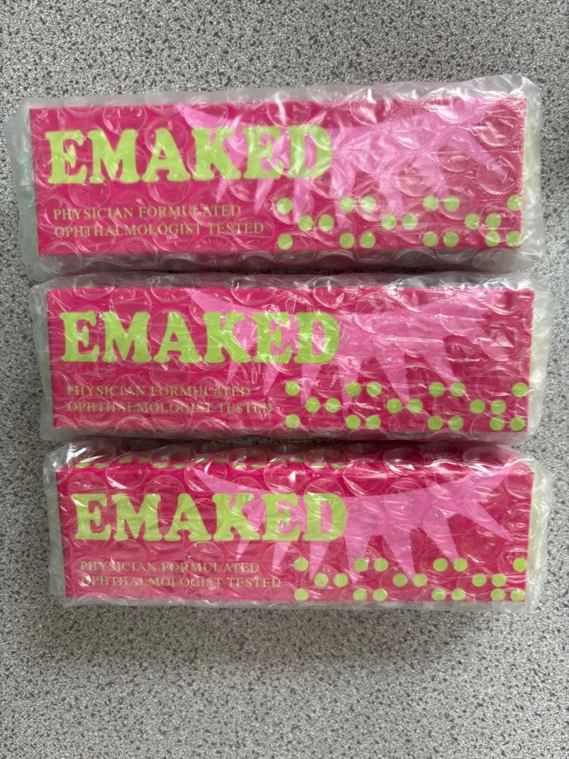 新品未使用EMAKED まつ毛美容液 3本セット