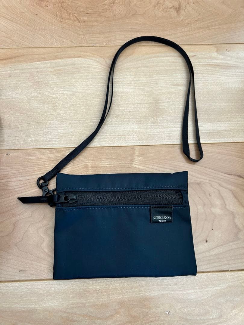 PORTER シェル 吉田カバン ダークネイビー ショルダーバッグ