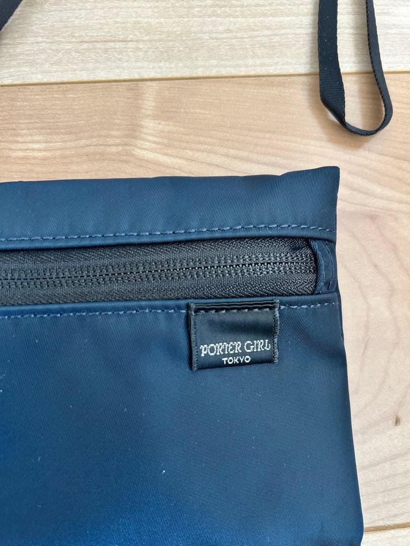 PORTER シェル 吉田カバン ダークネイビー ショルダーバッグ
