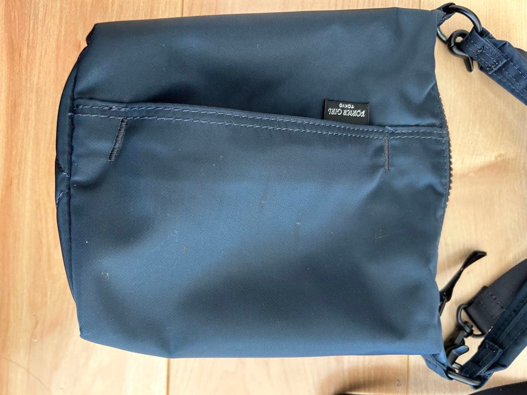 PORTER シェル 吉田カバン ダークネイビー ショルダーバッグ