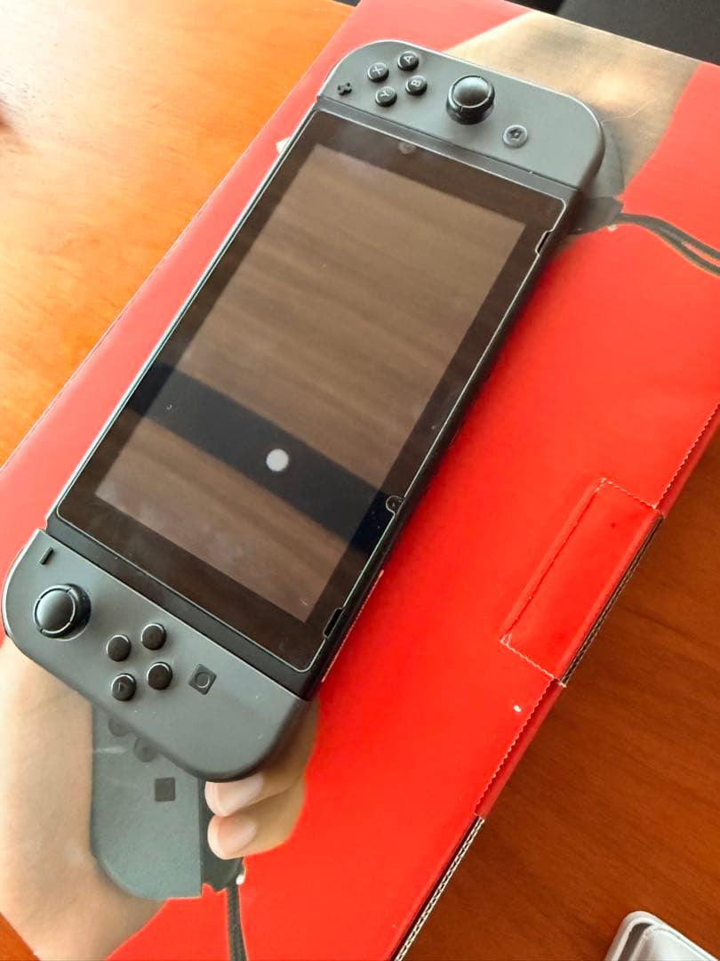 美品)Nintendo Switch本体、プロコントローラー、携帯用ケースセット