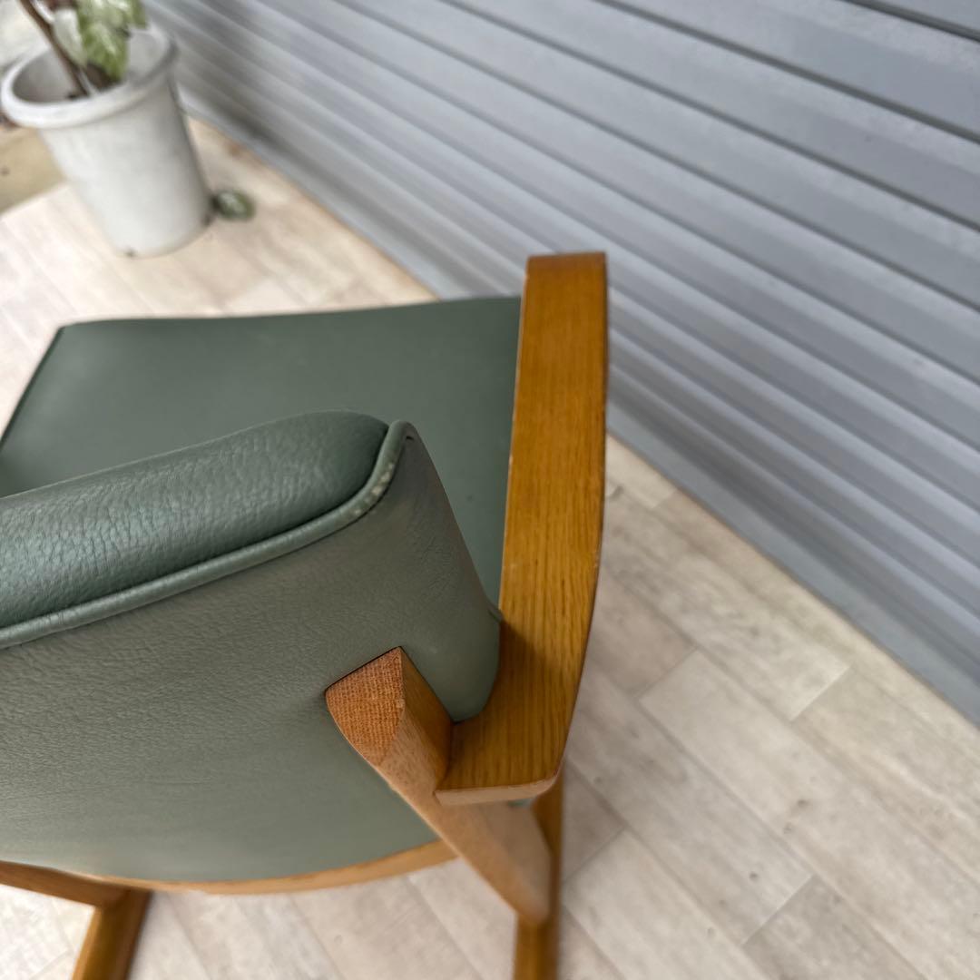 最終値下げ品　飛騨産業　アームチェア　ダイニングチェア　円空　佐々木敏光