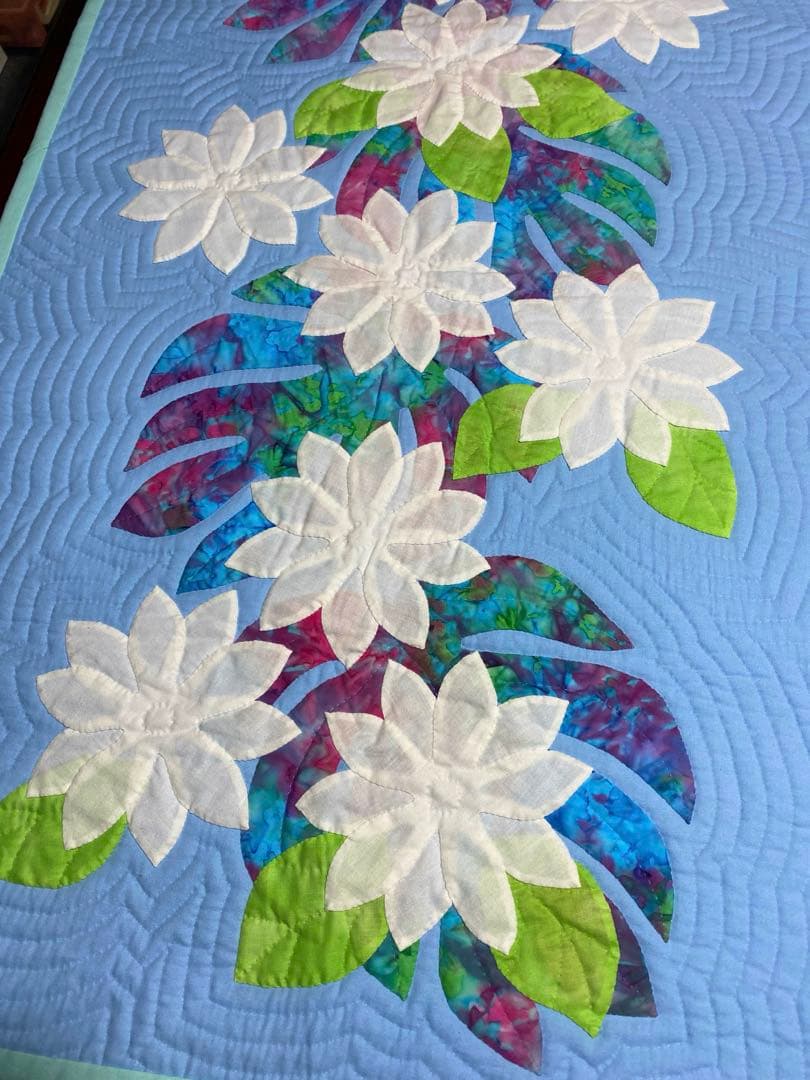 ハワイアンキルトタペストリー