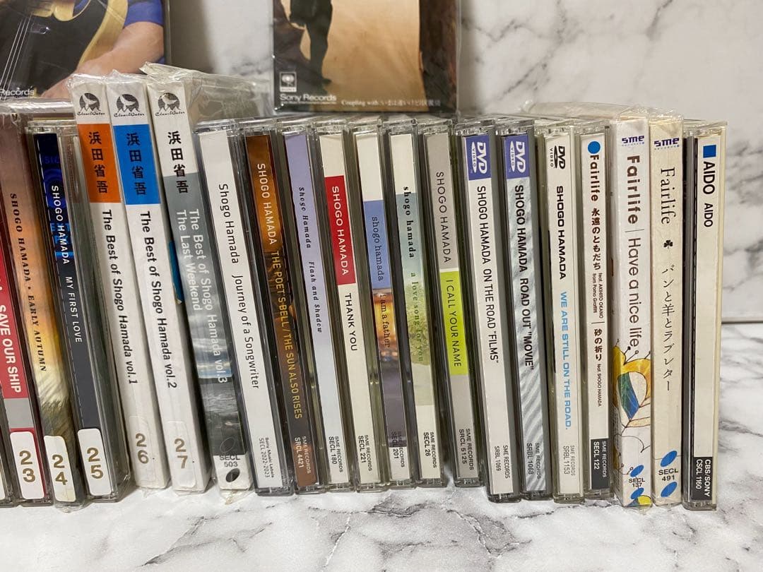 浜田省吾CD &DVD まとめ売り 46枚