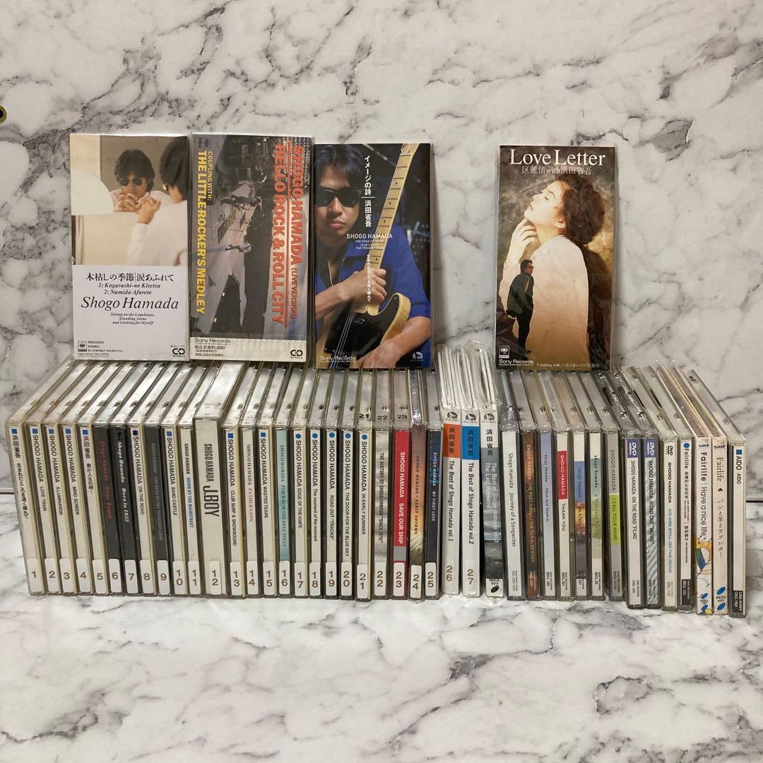 浜田省吾CD &DVD まとめ売り 46枚