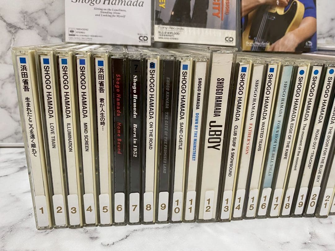 浜田省吾CD &DVD まとめ売り 46枚