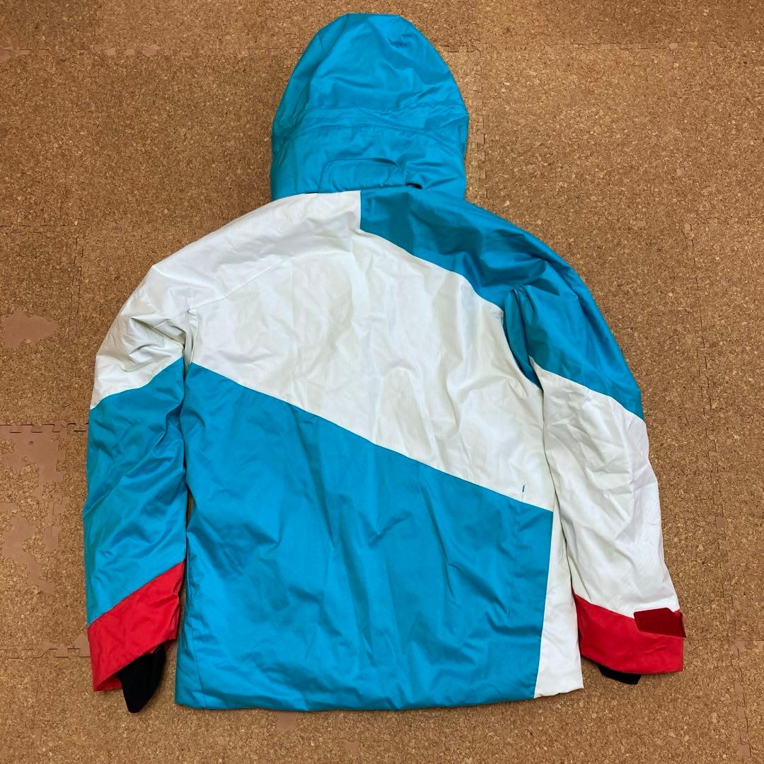 【極美品】デサントdescentスキーウェア S.I.Oスキー Mメンズ白青