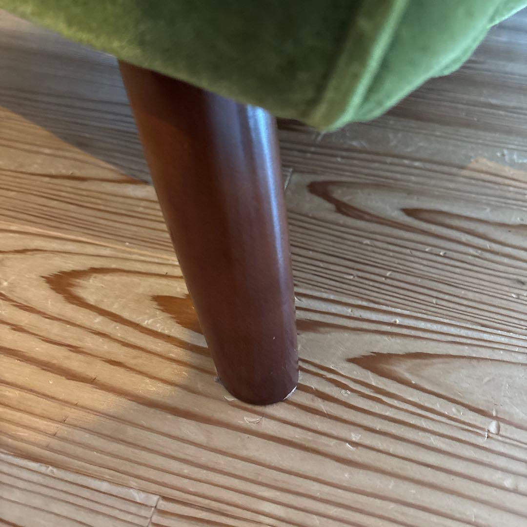 カリモク60⭐︎ロビーチェア2シーター⭐︎モケットグリーン