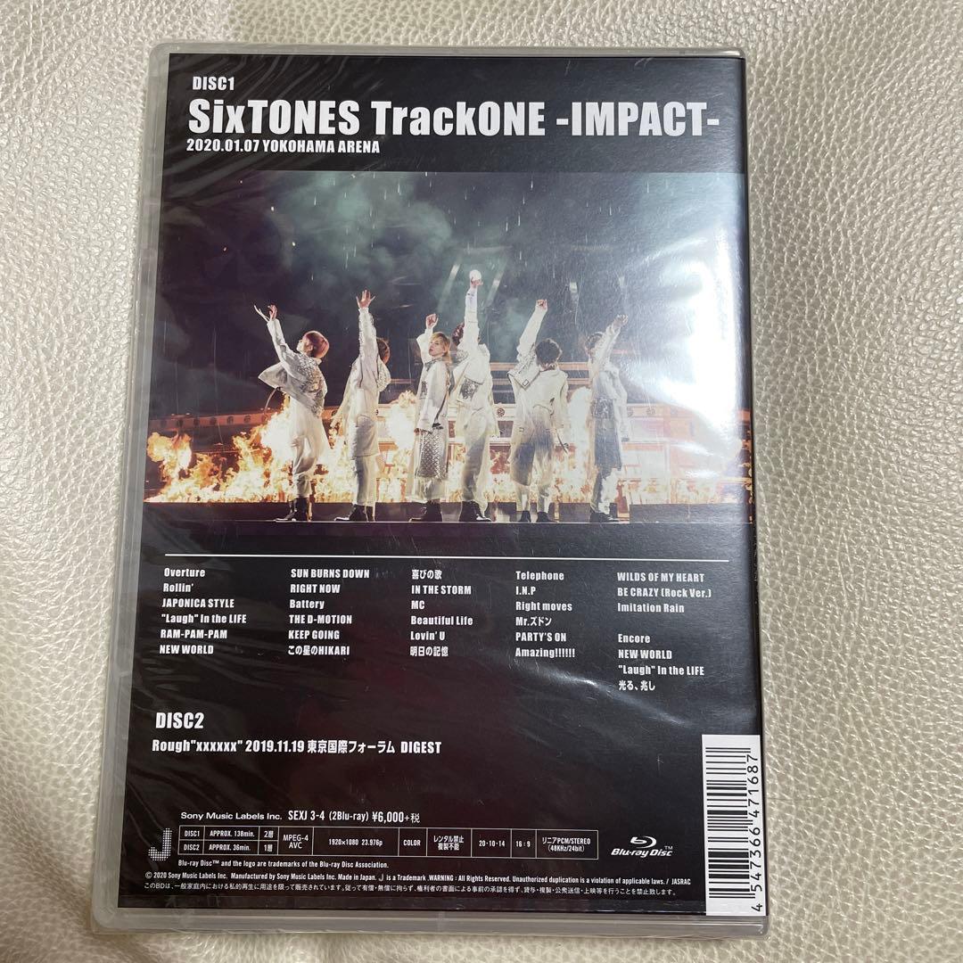 SixTONES/TrackONE-IMPACT-〈2枚組〉 Blu-ray