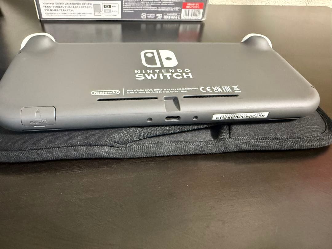 Nintendo Switch Lite グレー 本体 ACアダプター付き