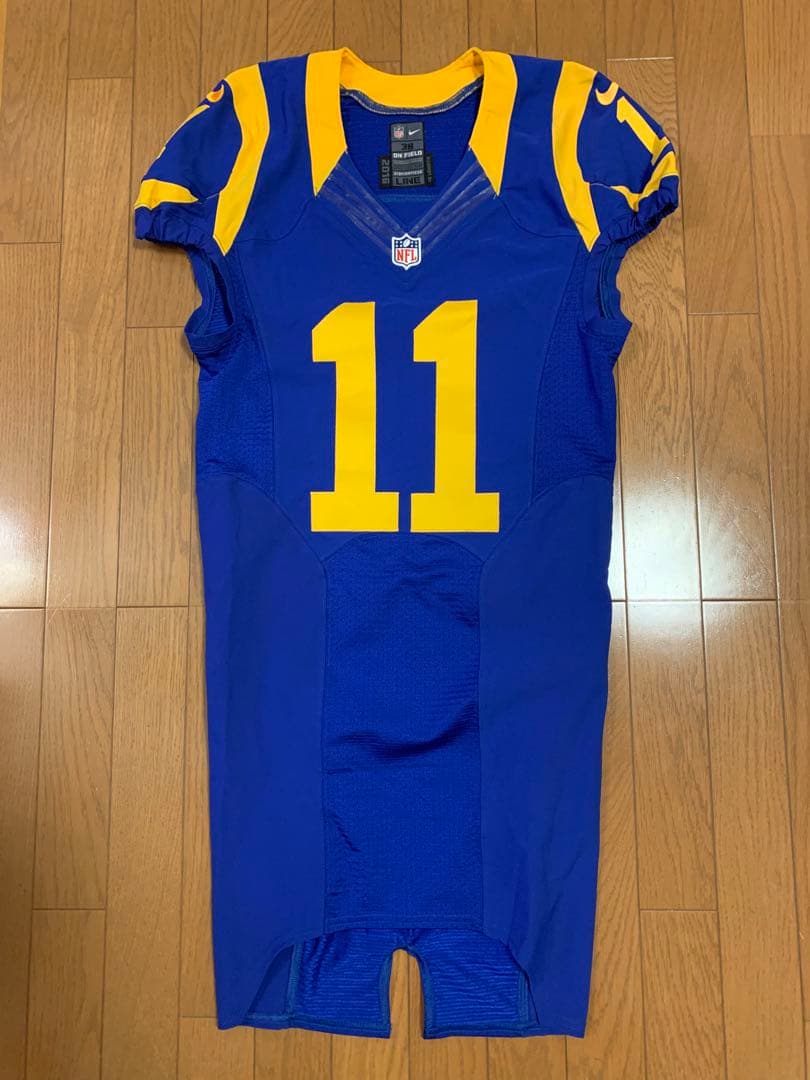 【サイン入】 ロサンゼルス・ラムズ オースティン選手 ユニフォーム 11番