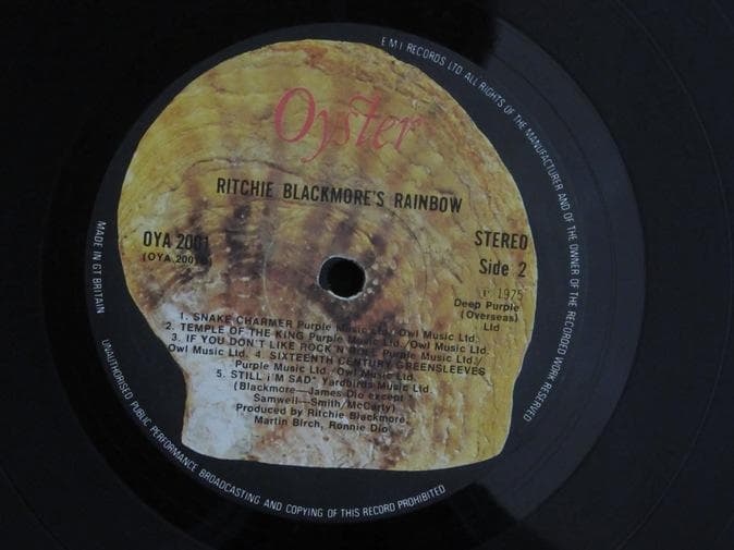 RAINBOW★Ritchie Blackmore's Rainbow UK O