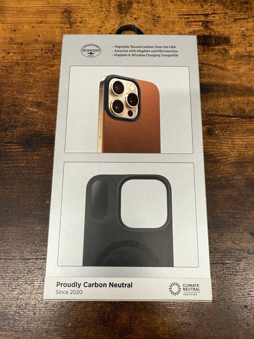 NOMAD Magnetic Leather iPhone16pro ブラウン