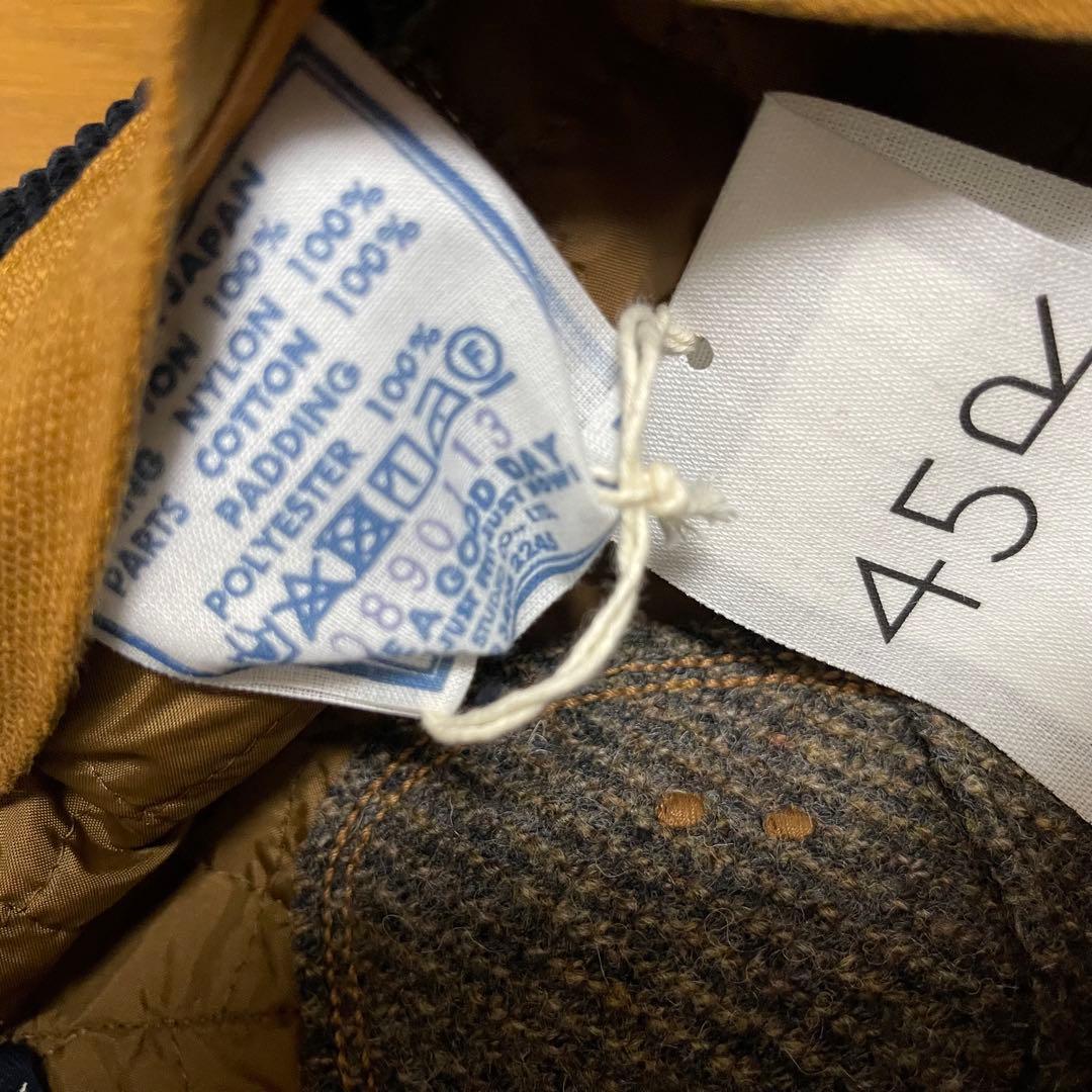 45R 新品 カタログ掲載 コーデュロイ 帽子 ハット 45rpm ユニセックス