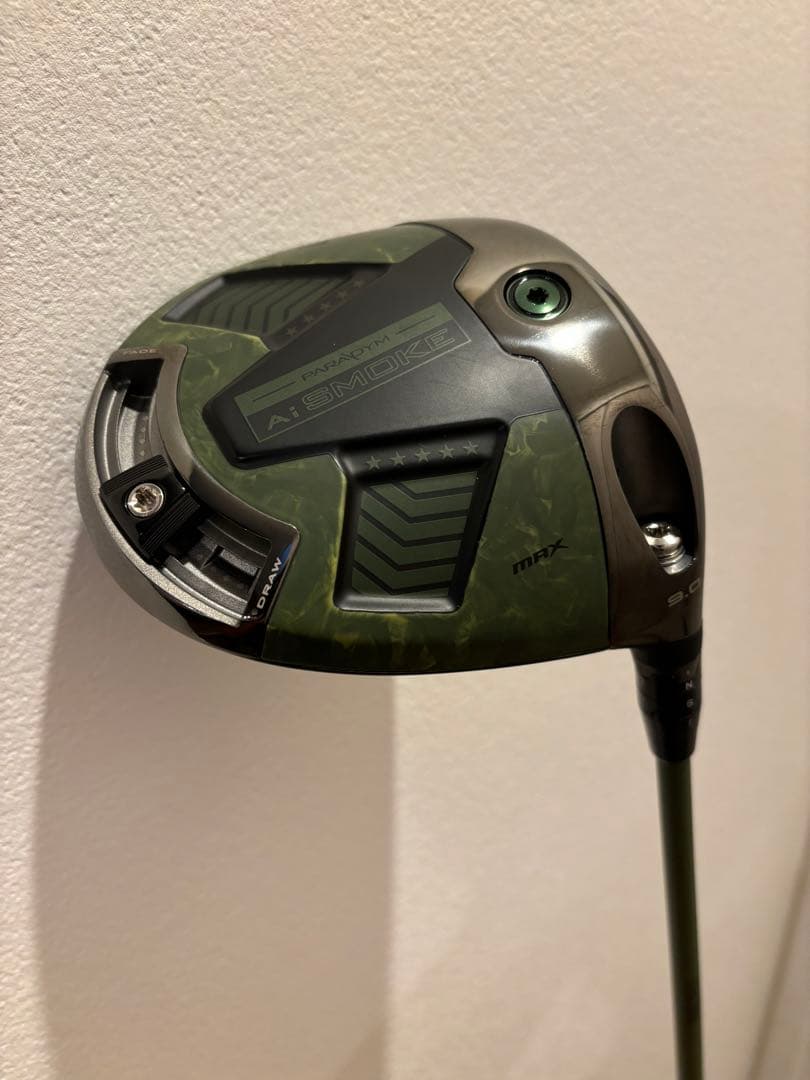 callaway PARADYM Ai SMOKE MAX 9度 タクティカル