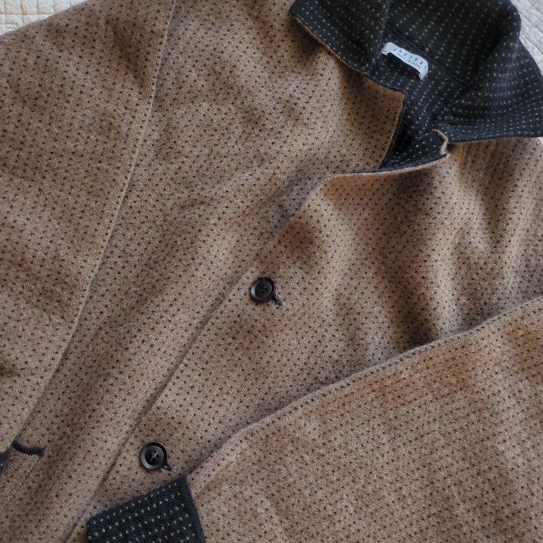 FACTORY ヤク　 nomado ニットコート　ファクトリー