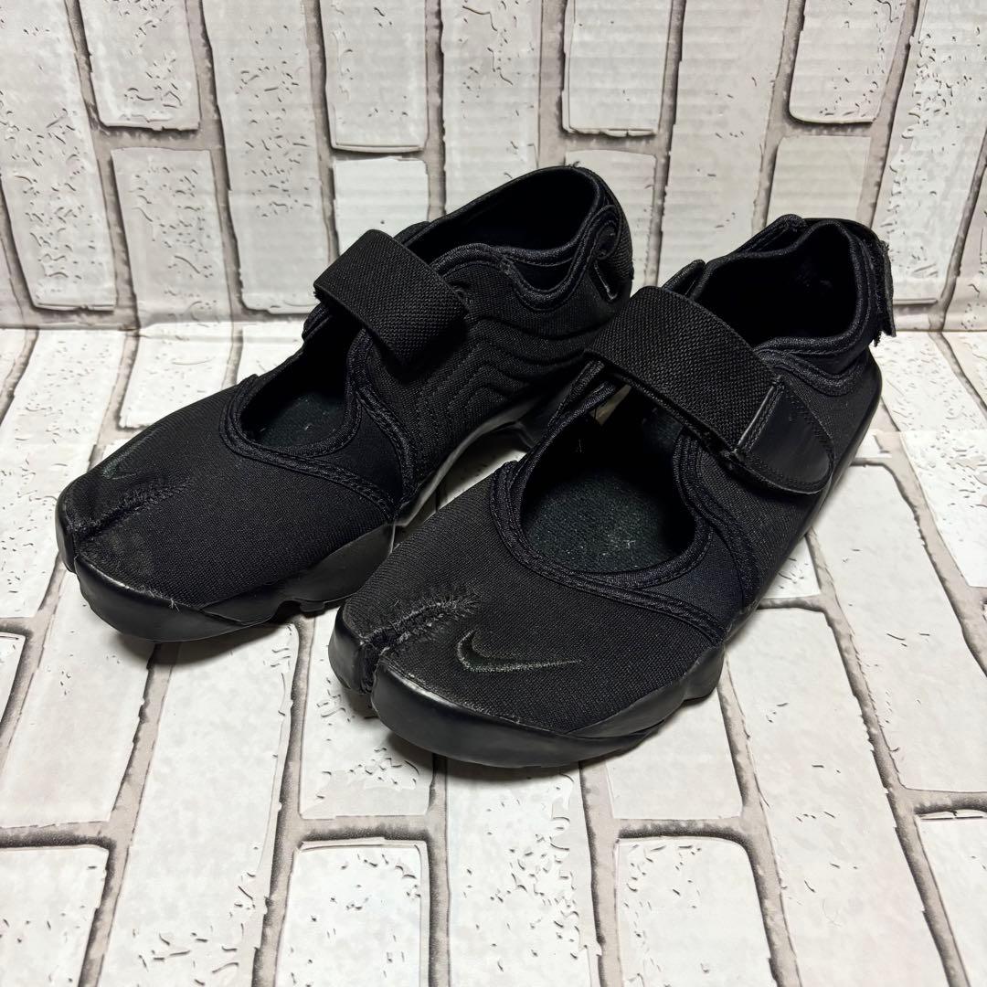 極美品 ナイキ エアリフト オールブラック 24.0cm