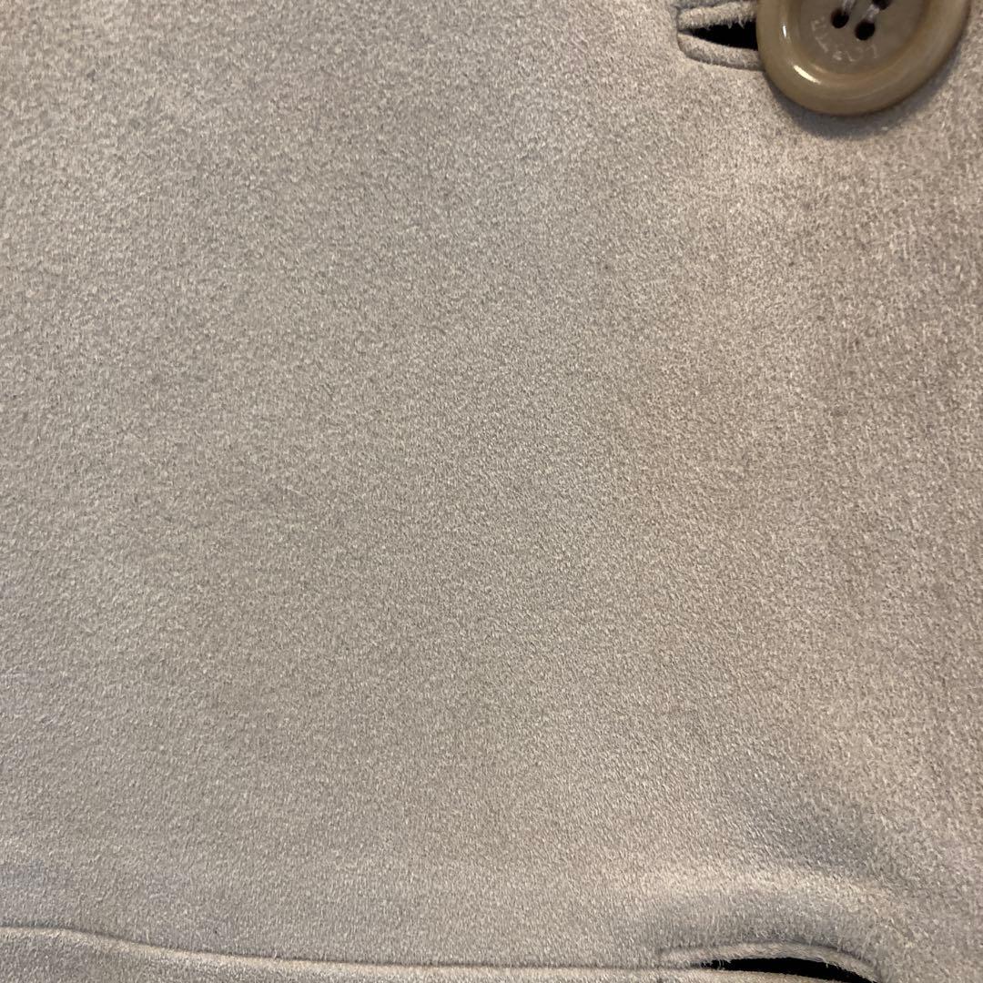 LOEWE(ロエベ) チェスターコート ラムレザー サンドベージュ 38