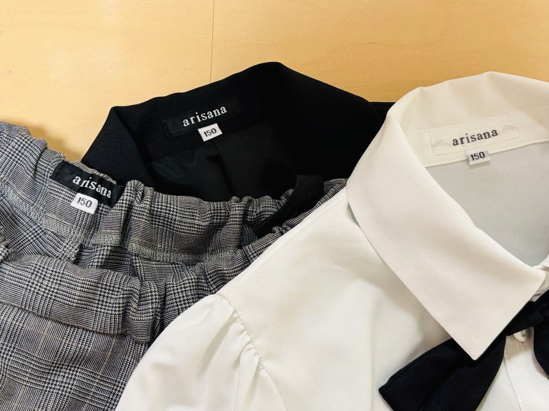 アリサナ 卒服 卒業式 スーツ5点セット 150cm