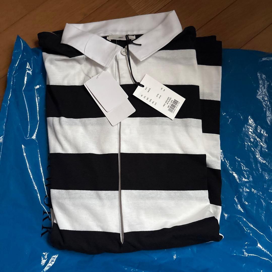 onit/オニット 別注OVERSIZE ボーダーラガーシャツ　フレームワーク