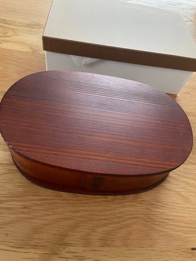 【定価17600円】大館工芸社　小判弁当　大（750ml） ふき漆