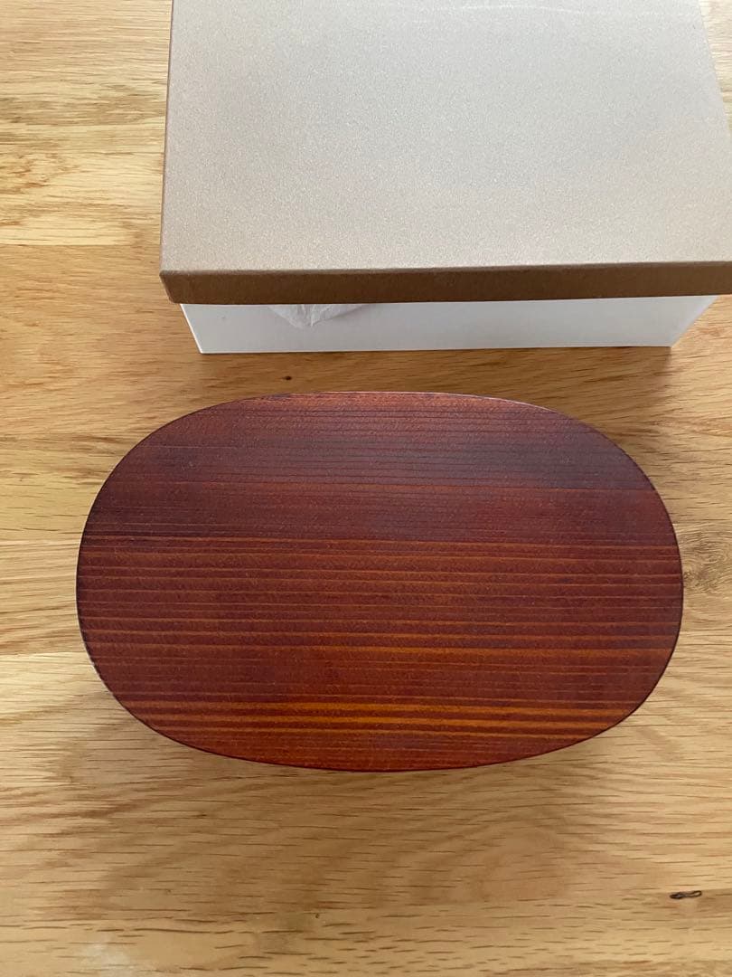 【定価17600円】大館工芸社　小判弁当　大（750ml） ふき漆