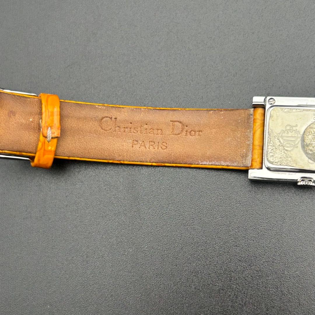 美品 Christian Dior シェル文字盤 レディース 電池新品