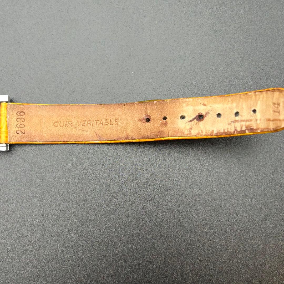 美品 Christian Dior シェル文字盤 レディース 電池新品