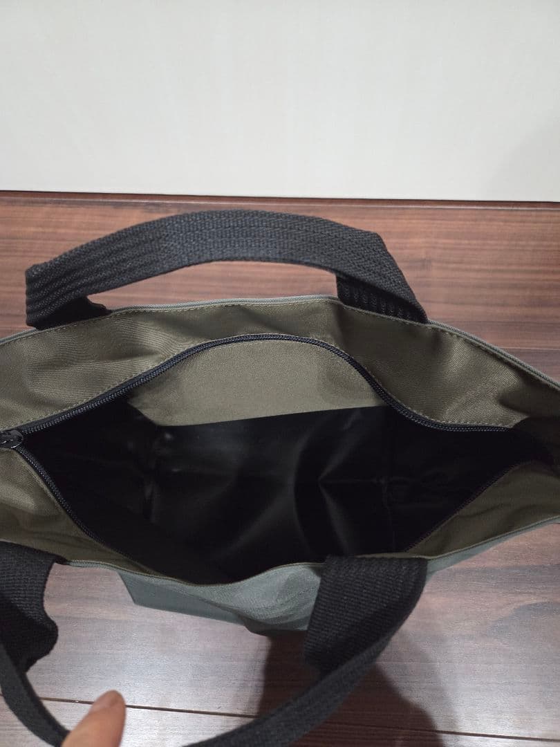 美品　エルベシャプリエ 舟型トートM 1027N FUSIL×TAUPE