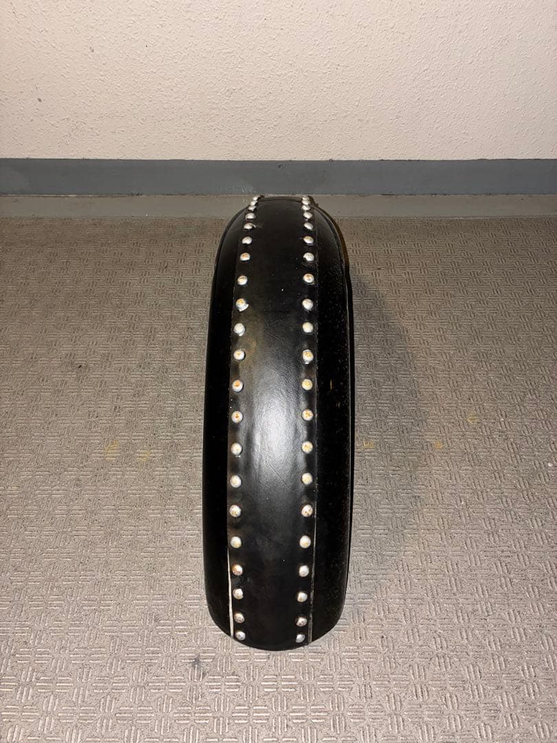 HONDAシャドウ400NC34純正スタッズ付き黒バイクフロントフェンダー