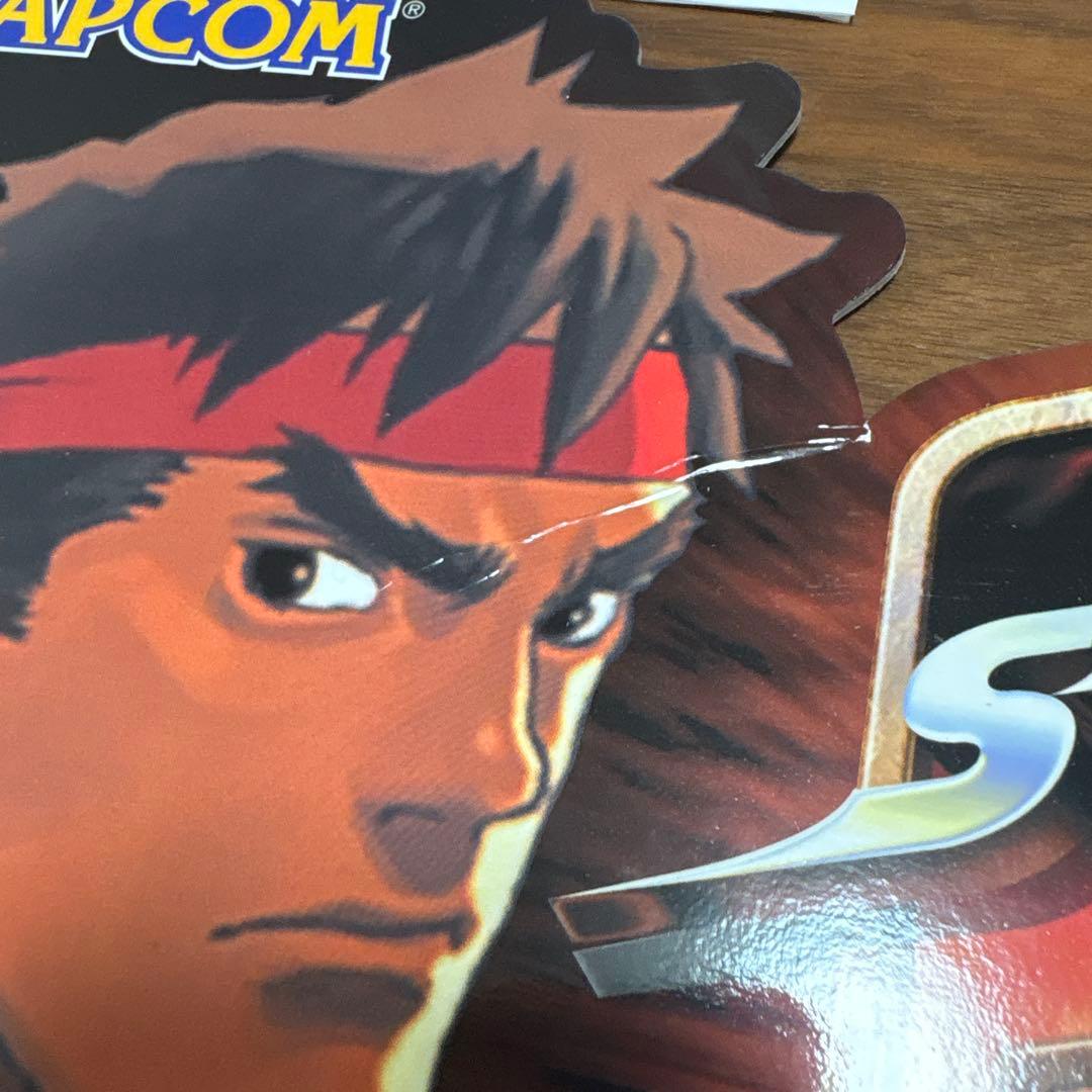 ps ストリートファイター　plus 店頭　販促　ポップ　　非売品