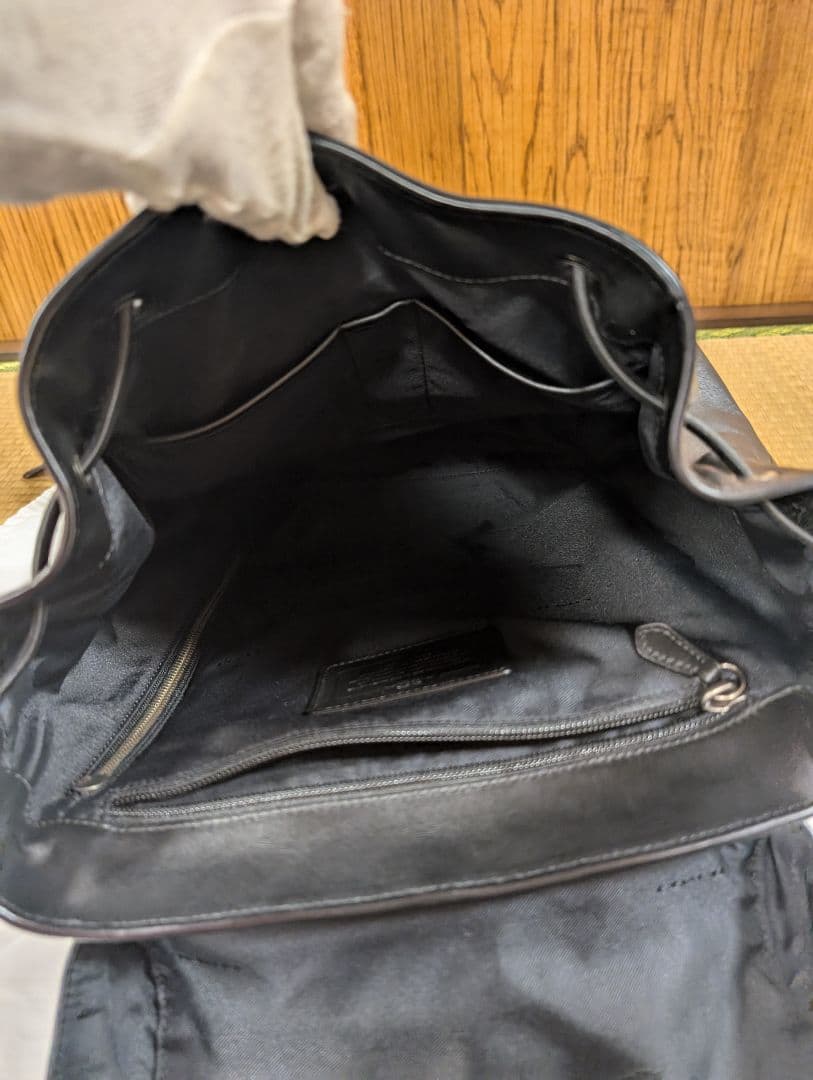 COACH レザー バックパック