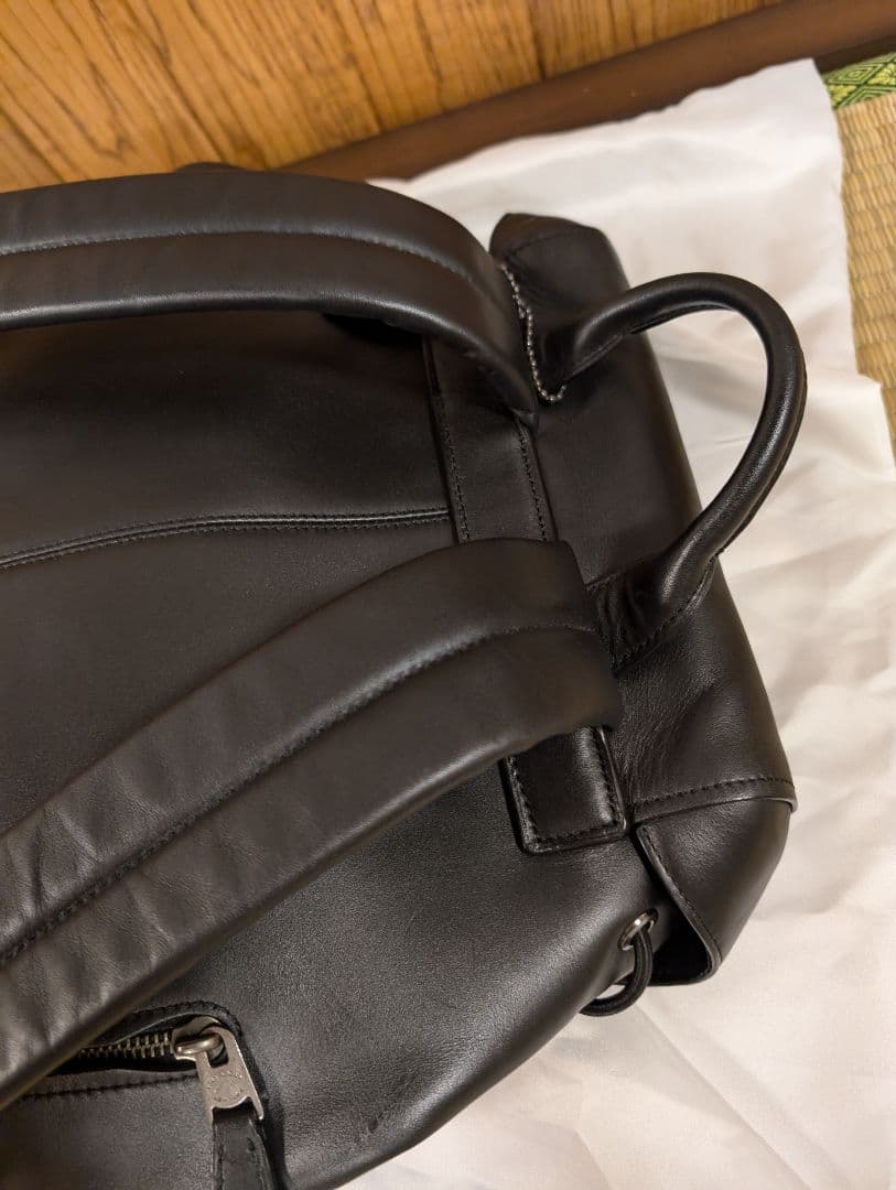 COACH レザー バックパック