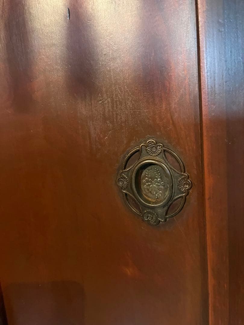 茶箪笥/水屋箪笥/和箪笥/飾り棚/木製/古箪笥