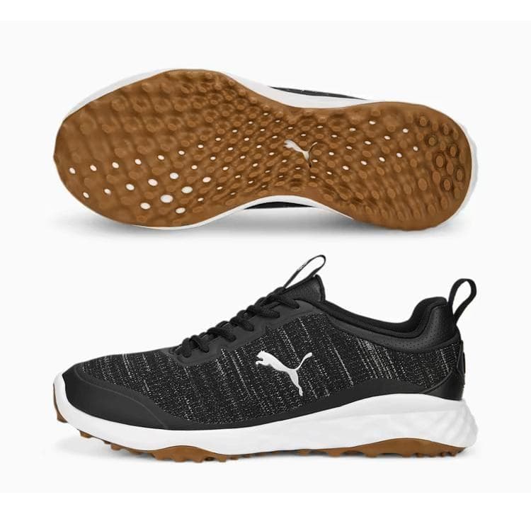 新品 PUMA プーマ スパイクレス ゴルフシューズ 27cm ブラック