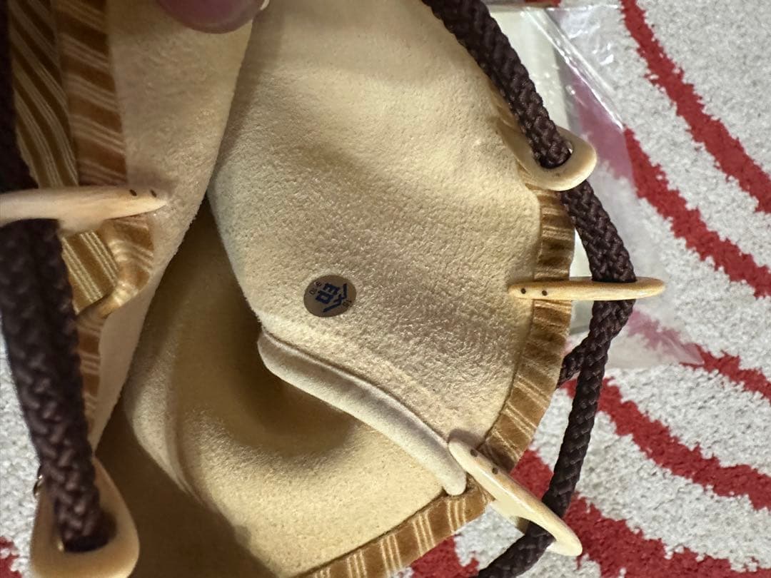 甲州印伝燻べ合切袋　コキ変更