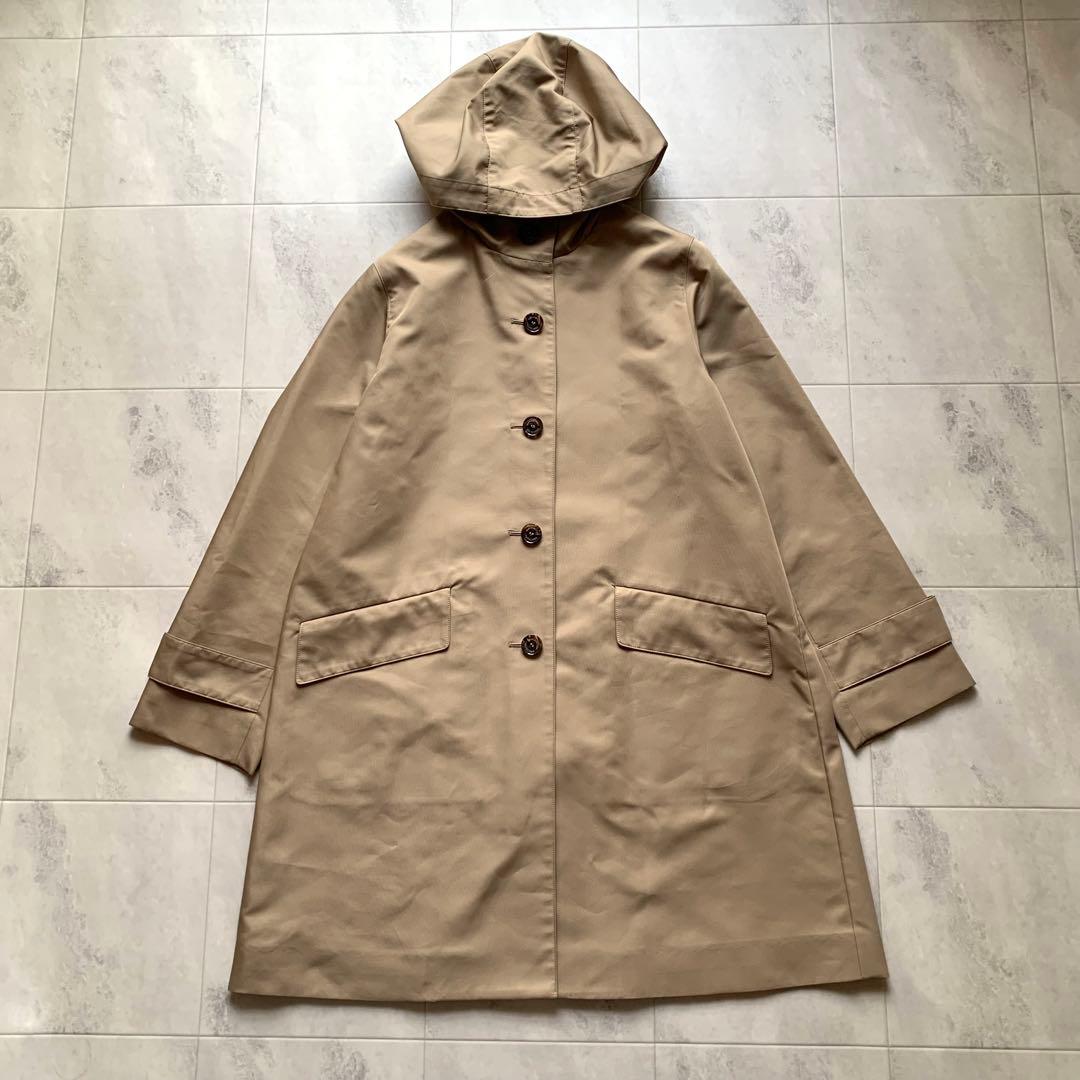 美品♡マッキントッシュフィロソフィー ダブルクロスフーデッドコート 36